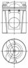 KOLBENSCHMIDT 99749600 Piston